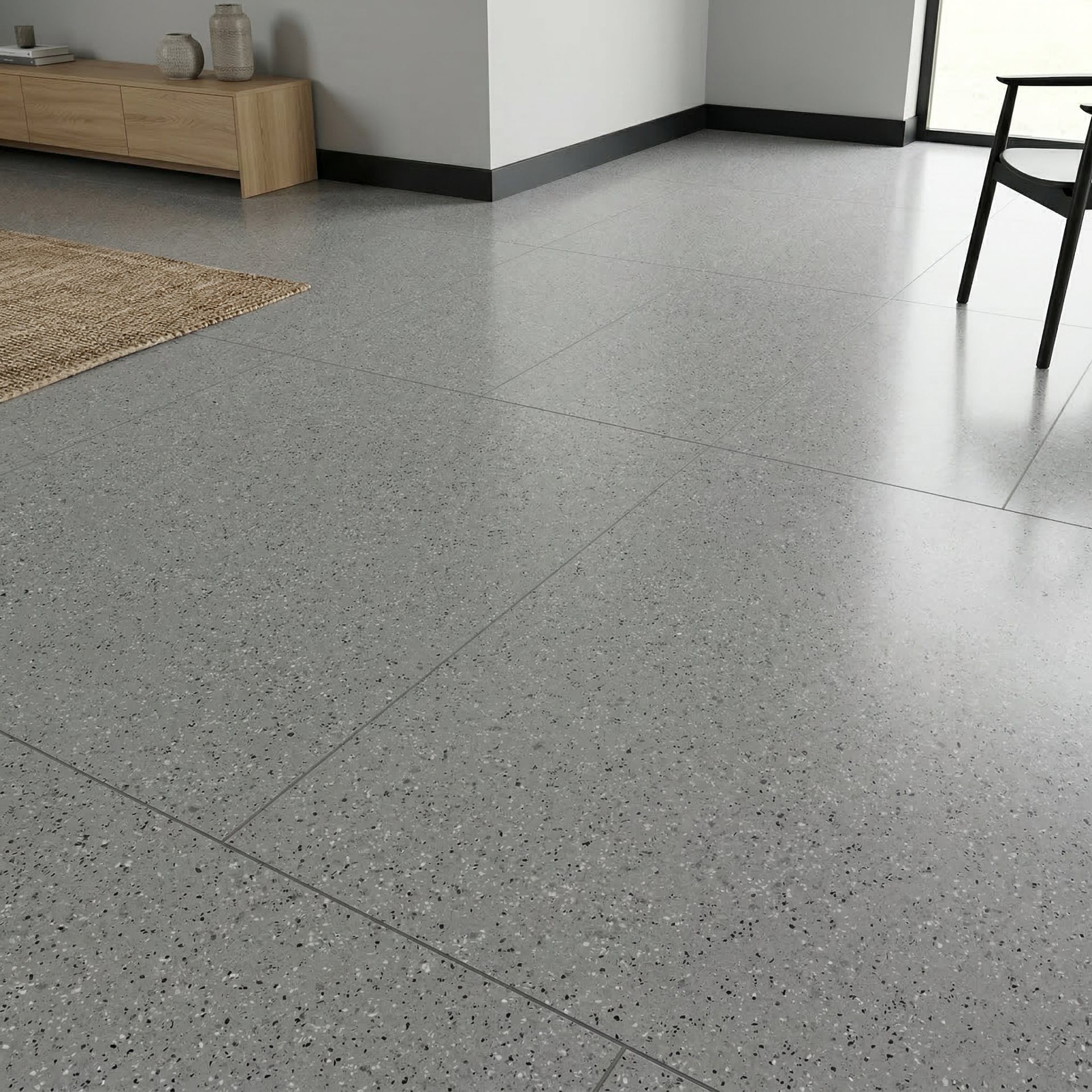 Grey Terrazzo