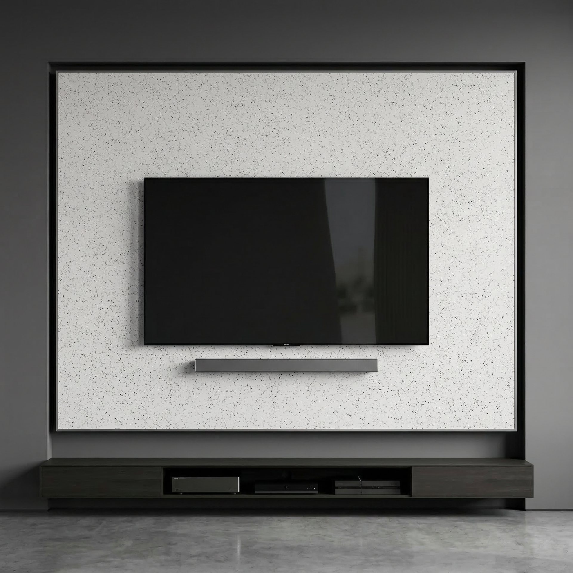 White Terrazzo render 4