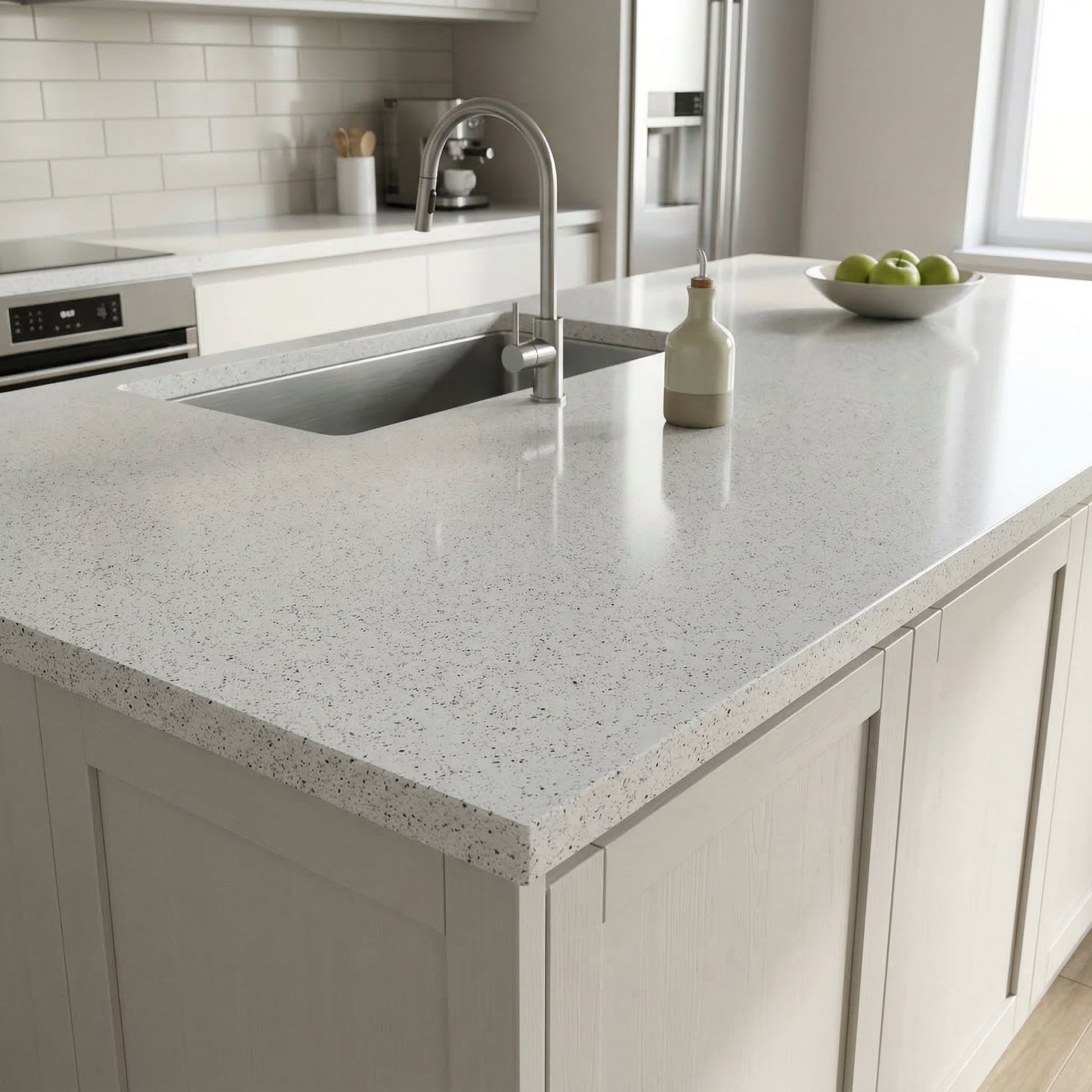 White Terrazzo