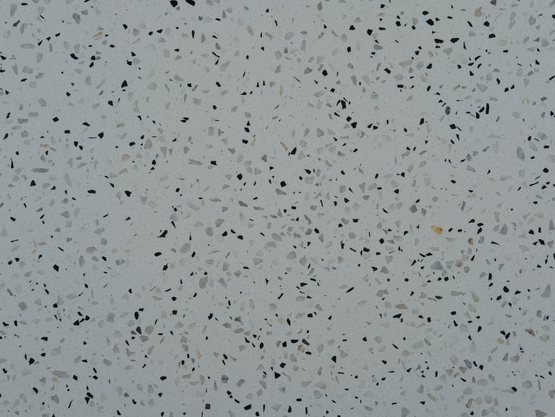 White Terrazzo slab view 2